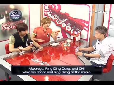 100602 Kevin, Xander & Eli - Pops in Seoul "MC Mong" [1/3]