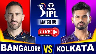 Live: RCB Vs KKR | Live Scores and Commentary | BANGALORE vs KOLKATA | IPL 2022