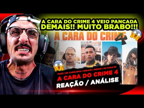 MUITO PESO!!! A CARA DO CRIME 4 - "ACENDO A FLOR" [REAÇÃO ANÁLISE + MAKING OF]
