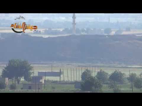 استهداف حاجز تل ملح بقذائف الهاون من قبل لواء شهداء كرناز في ريف حماة