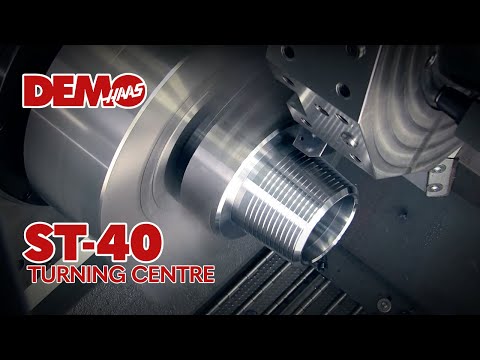 Haas ST-40 high-performance turning centre demo