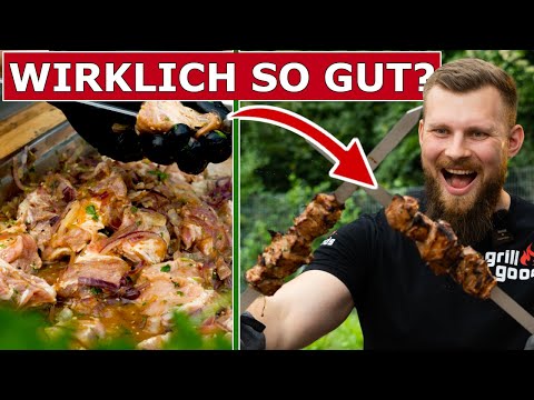 Das beste Schaschlik Rezept im Test?! Schaschlik grillen! Gasgrill & Kohle - so wird es perfekt!