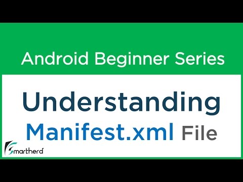 8 Android Application Development Tutorial Manifest file in Android