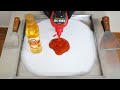 ASMR Chili Sauce Vs Cooking Oil Ice Cream Rolls How To Make Ice Cream Out Of Chili Sauce