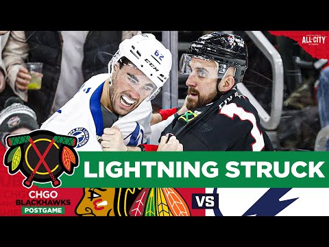 BLACKHAWKS POSTGAME: Hawks Lose Shootout THRILLER vs Lightning | CHGO Blackhawks