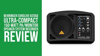Video thumbnail for Behringer Eurolive B205D Ultra Compact 150 Watt PA Monitor Speaker System by Top Shopping Today
