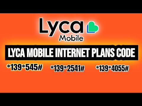Lycamobile All internet data Plans code | lycamobile internet Packages