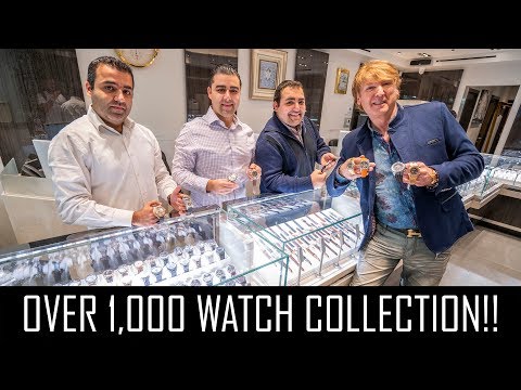 INSANE 1,000+ WATCH COLLECTION IN NEW YORK!!