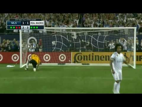Real Madrid 4-2 MLS All-Stars, Penalty