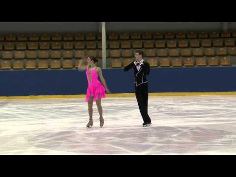 2 Kathrin HAUSER / Sevan LERCHE (GER) - ISU JGP Riga Cup 2013 Junior Ice Dance Short Dance