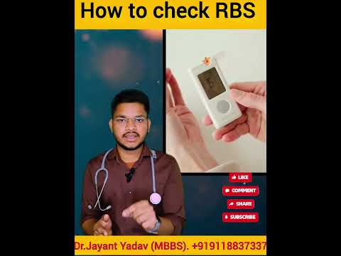 How to Check Random Blood sugar | #Diabetes #shorts #viral #trending