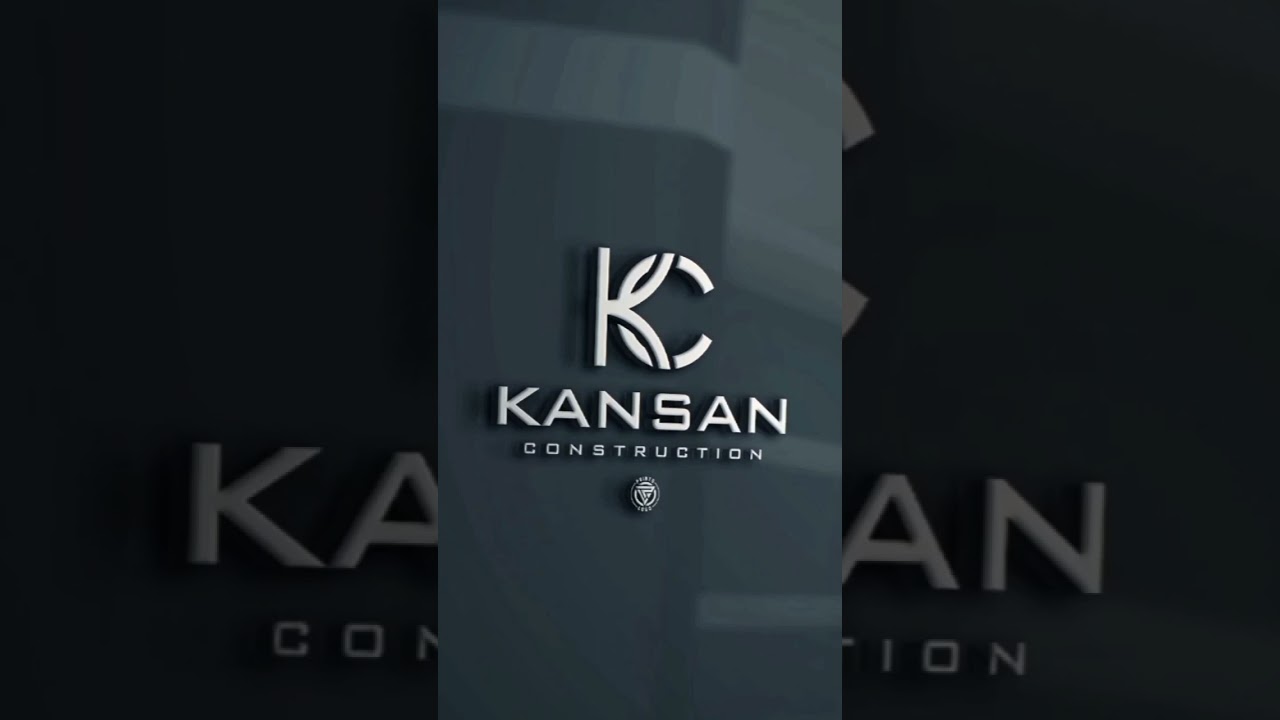 K+C Modern Letter Logo Design in adobe Illustrator #shorts #shortvideo #logo