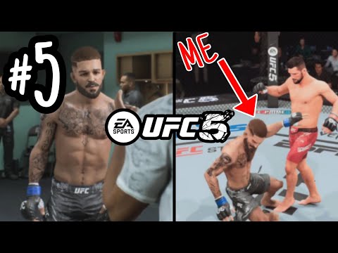 EA Sports UFC 5 Career Mode - My First Main Event Against Gamrot EP.5
