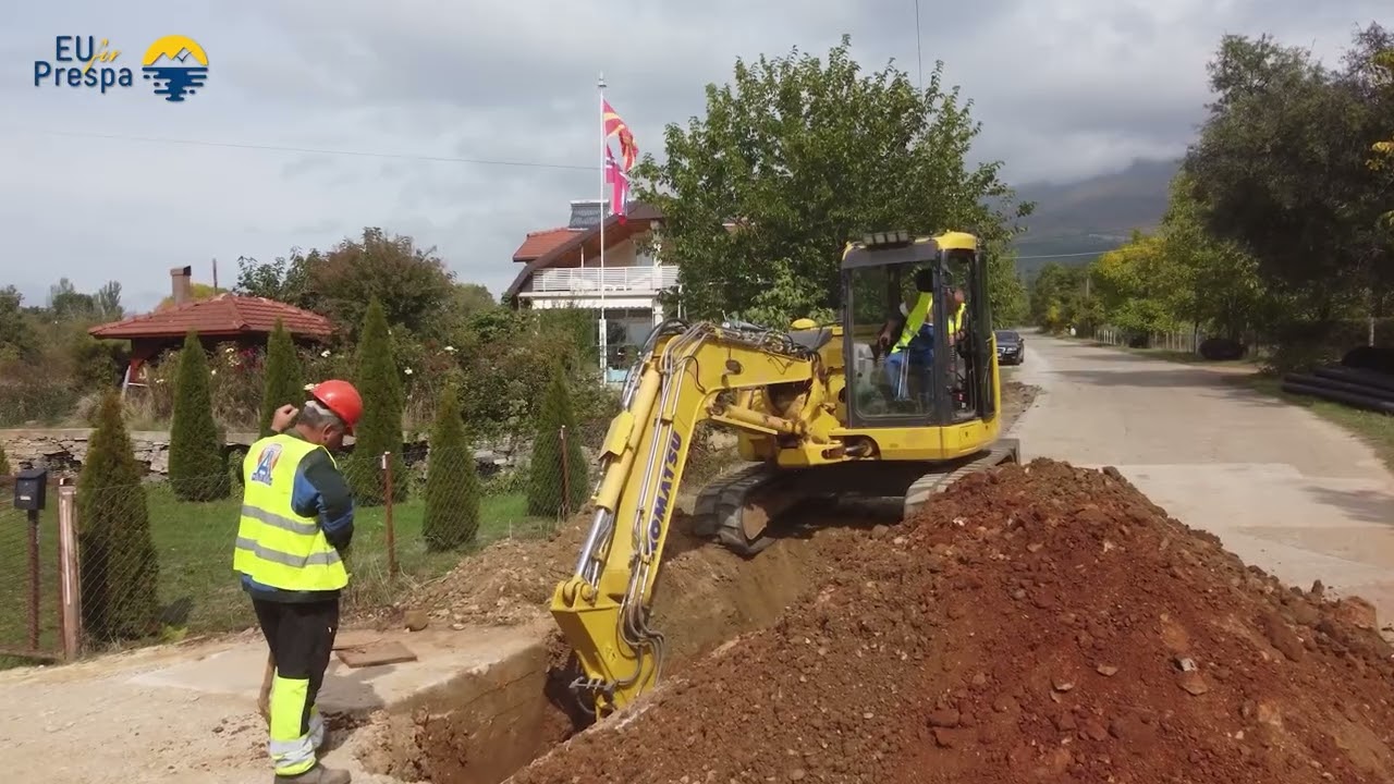 EU4Prespa: Wastewater network & wastewater plants
