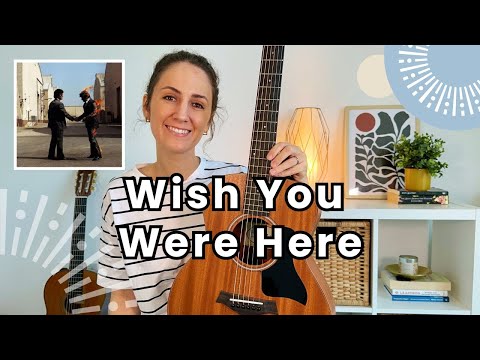 Wish You Were Here - Guitar Lesson Pink Floyd Guitar Tutorial [Picking and Chords]