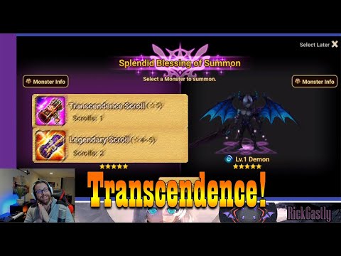 Transcendence Scroll Summons! - Summoners War