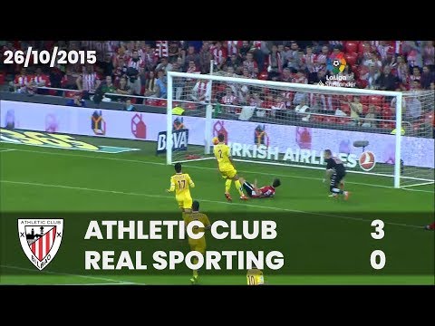 Imagen de portada del video ⚽ FULL MATCH I LaLiga 15/16 I J9. Athletic Club 3 – Real Sporting 0