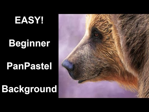 Panpastel painting beginner background technique. @wildlifeartjm