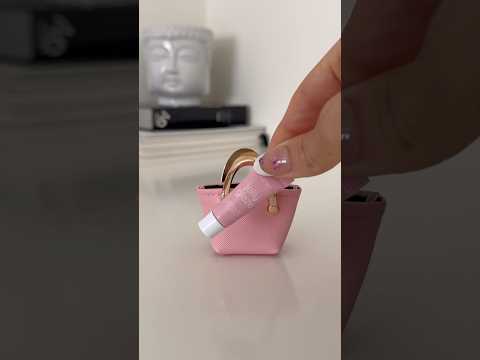 Asmr Pink mini 👛 #minibag #minimakeup #beautymakeup #shorts #satisfying #pink #girls ##bag #makeup