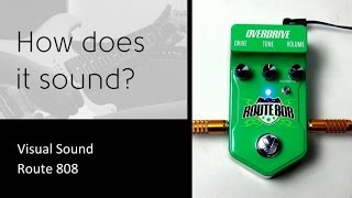 Video thumbnail for Visual Sound Route 808 - How does it sound? by Audiofanzine in English