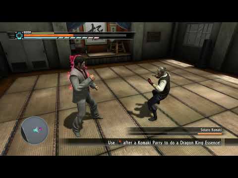 Yakuza 3 Remastered - (Very Slowly) Learning the Komaki Dragon King Essence