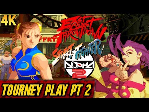 Street Fighter Alpha 2 @ ECT 2019 - Tourney Play Part 2 - TIMESTAMPS [4k/60fps]