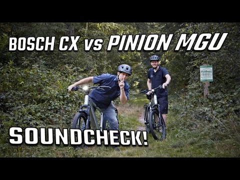 Wie laut sind E-Bike-Motoren? Bosch CX vs. Pinion MGU im Fahrtest