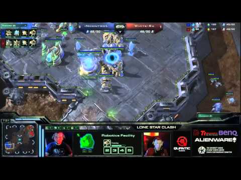 SC2 iNcontroL vs WhiteRa PvP Game 2 Winner Bracket RO8 Lone Star Clash 1 Starcraft 2