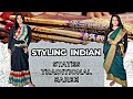 Pinkosu Garhwali Saree Draping State Wise Saree Draping Part 2 Sweety Dodiya