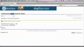 Viewing Your Transcript - GVSU