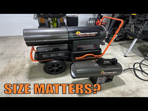 First Impression: Mr. Heater Contractor Series Propane AND Diesel Forced Air Blowers