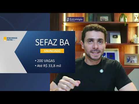 Auditor SEFAZ BA: Competition with 200 vacancies - How to study!