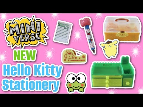 NEW Miniverse Make It Mini Hello Kitty Stationery Part 2 🖇 