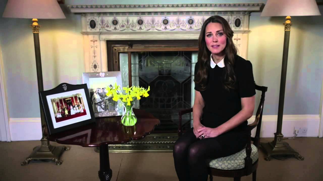 EACH Royal Patron, HRH The Duchess of Cambridge, supports Children's Hospice Week - YouTube