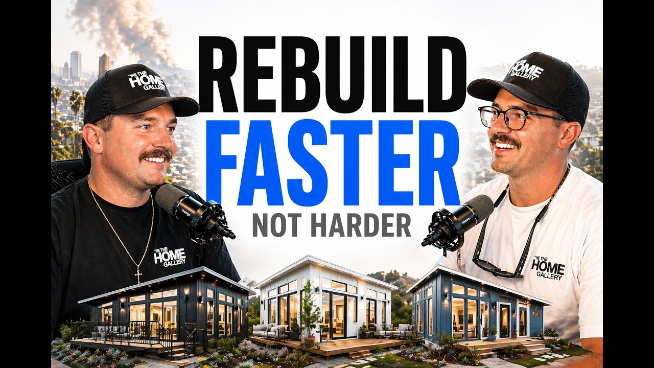 The Smartest Way to Rebuild After the LA Fires | THE HOME GALLERY POD EP. 001