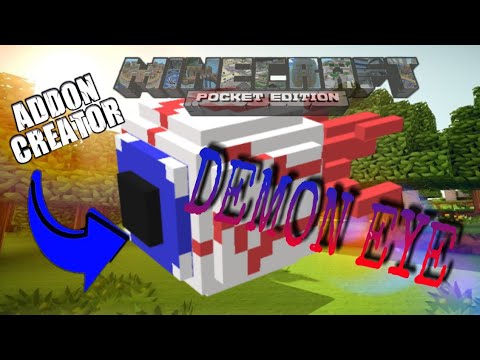 RMDN PRO GAMING - Minecraft Pocket Edition || Add-On Demon Eye Mcpe