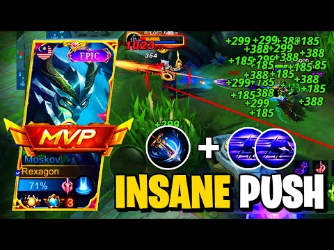 MOSKOV GOLD LANE LIFESTEAL MARKSMAN DAMAGE BUILD| MLBB MOSKOV ARRIVAL NEW META BUILD TUTORIAL 2022