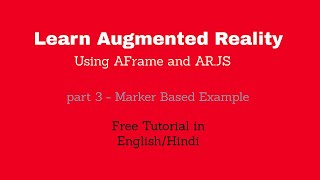 Augmented Reality | Marker Based Example part-3