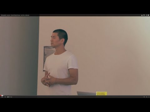 Schaustelle. Lecture. Unreal Estate House. Van Bo Le Mentzel