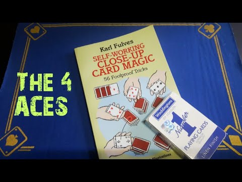 Karl fulves self working card tricks/card trick performance