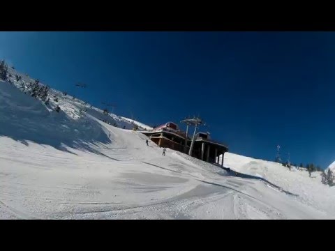 Bansko, ski trail black Tomba full, ski run 9