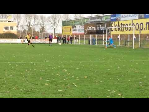 WNC komt op 2-1 uit een strafschop van Vincent Verheul