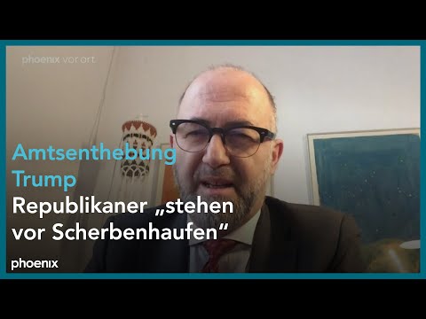 phoenix nachgefragt mit Christian Füller zur Impeachment-Anklage gegen Donald Trump am 26.01.21