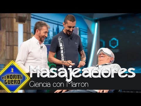 Leo Harlem recibe un masajeador ocular como regalo del programa - El Hormiguero