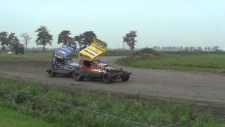 preview picture of video 'Autocross Kollum 7 september 2013 - Stockcar F1 - 2e manche'