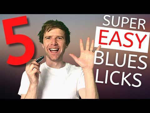 5 Easy Beginner Blues Harmonica Licks + Free ‘C’ Harp Tabs