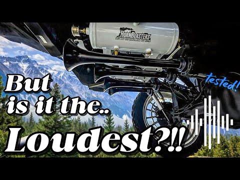 These are the loudest horns! HornBlasters Installed on my 2017 Ford F150
