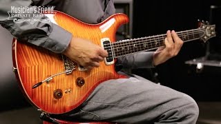 Video thumbnail for PRS Private Stock Paul's Guitar Curly Maple Top and African Blackwood Neck Electric Guitar by Musician's Friend