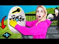 LAST TO DROP Wins GAME MASTER Spy Gadget Hatchimals From 45ft Rebecca Zamolo Twin Found Spying