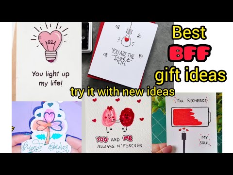 try it with your friends/friendship card!! easy and cute friendship card